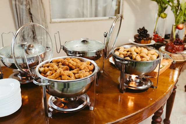 Traditional Catering Setup