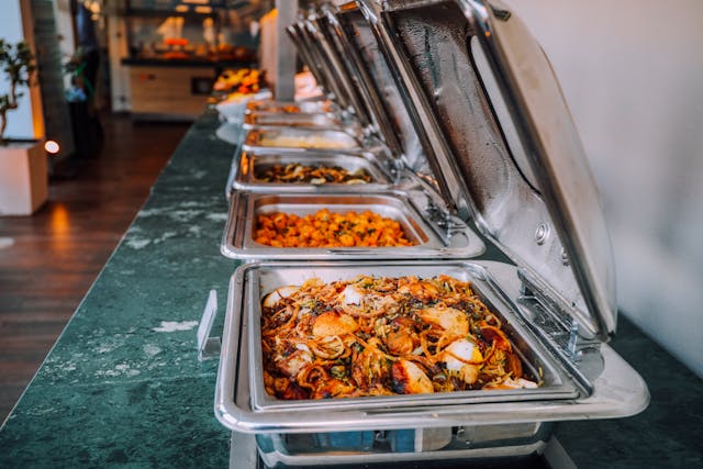 Hot Food Serving Station